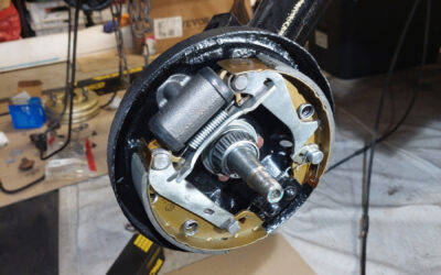 Restauration des tambours Arrière