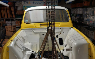 La Bombarde prend forme : Remontage de la Caisse